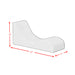 Valari Lounge Chair in Grey PU - Faith Furniture (Manhattan, KS)