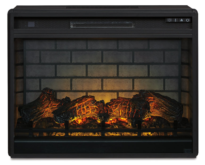 Entertainment Accessories Electric Infrared Fireplace Insert - Faith Furniture (Manhattan, KS)
