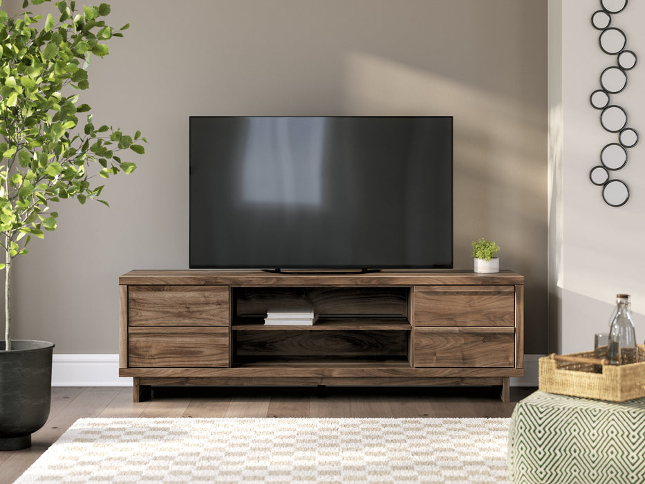 Zadilyn 72" TV Stand with Electric Fireplace - Faith Furniture (Manhattan, KS)