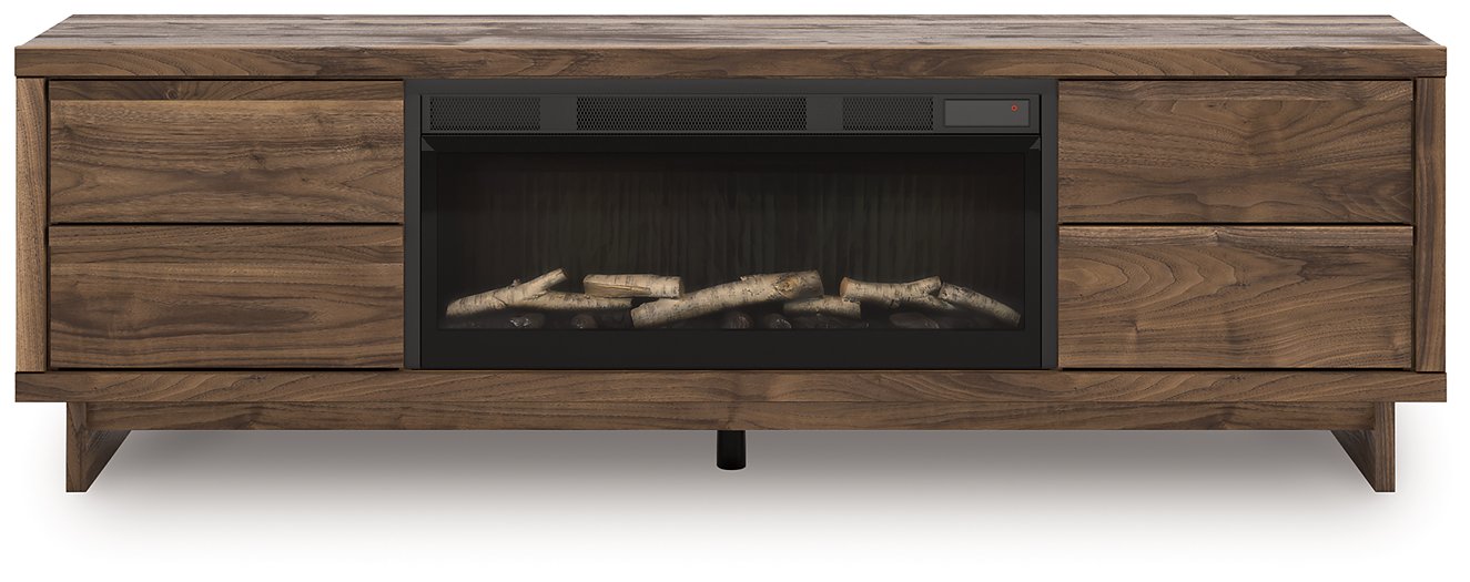 Zadilyn 72" TV Stand with Electric Fireplace - Faith Furniture (Manhattan, KS)