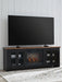 Wildenauer 76" TV Stand with Electric Fireplace - Faith Furniture (Manhattan, KS)