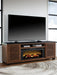 Kallari 84" TV Stand with Electric Fireplace - Faith Furniture (Manhattan, KS)