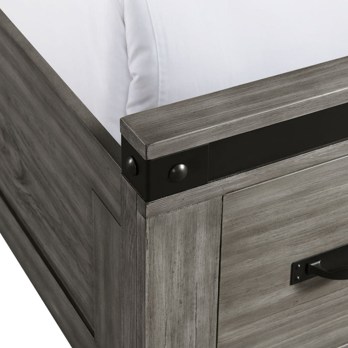 Wade Youth Platform Storage Bed