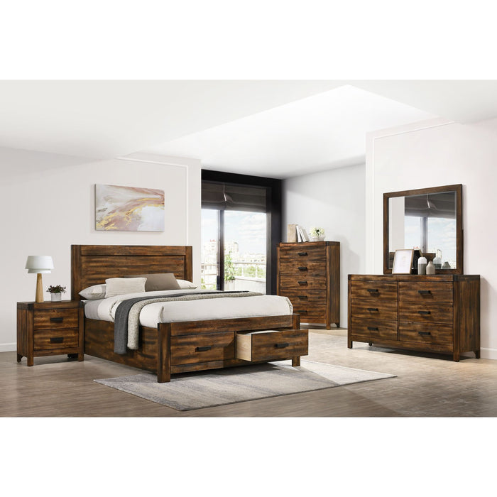 Warner Platform Storage Bedroom Set - Faith Furniture (Manhattan, KS)