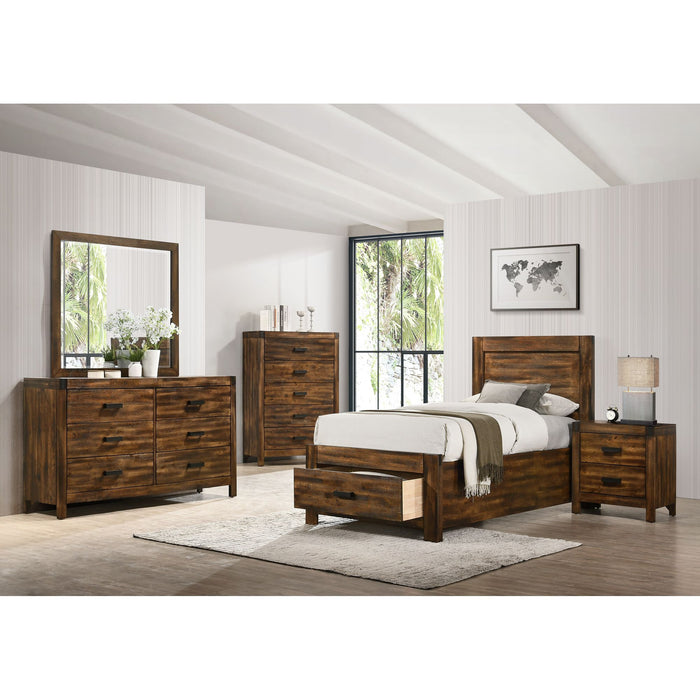 Warner Platform Storage Bedroom Set - Faith Furniture (Manhattan, KS)