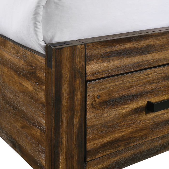 Warner Platform Storage Bedroom Set - Faith Furniture (Manhattan, KS)
