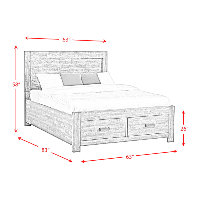 Warner Platform Storage Bedroom Set - Faith Furniture (Manhattan, KS)