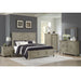 Whit-Ash Panel Bedroom Set with Door Chest - Faith Furniture (Manhattan, KS)