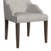 Yellowstone Dining Host Chair with Grey Fabric in Medium Brown (2 Per Carton) - Faith Furniture (Manhattan, KS)