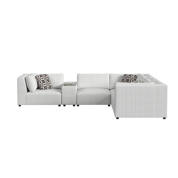 Zandara 6PC Modular Set in Olefin Beige