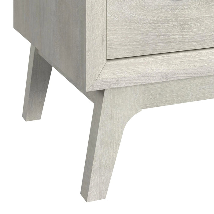 Westland 2-Drawer Nightstand in Almond