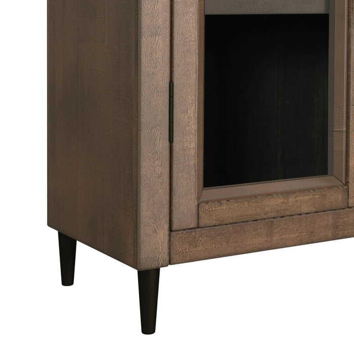 Orion Bookcase in Weathered Oak