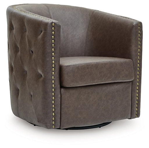 Brentlow Swivel Accent Chair - Faith Furniture (Manhattan, KS)