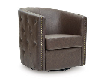 Brentlow Swivel Accent Chair - Faith Furniture (Manhattan, KS)