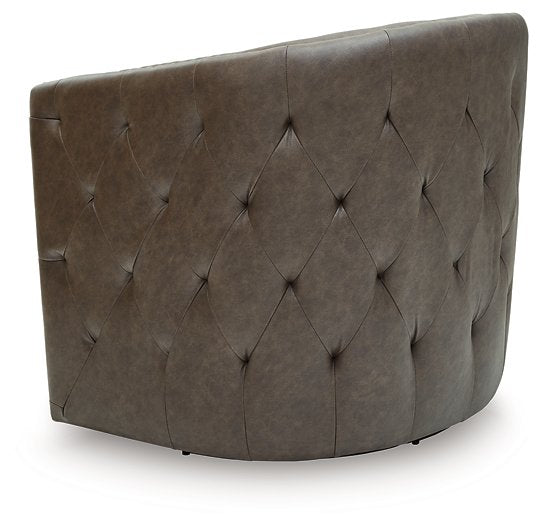 Brentlow Swivel Accent Chair - Faith Furniture (Manhattan, KS)