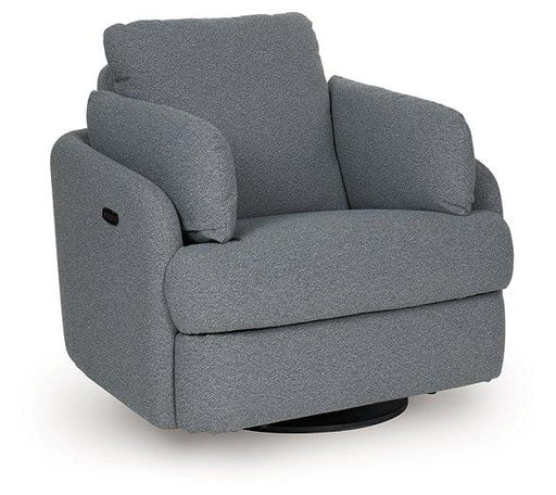 Alainmont Next-Gen Nuvella Swivel Power Recliner - Faith Furniture (Manhattan, KS)