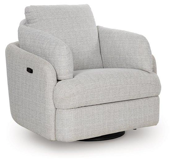 Alainmont Next-Gen Nuvella Swivel Power Recliner - Faith Furniture (Manhattan, KS)