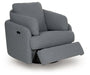 Alainmont Next-Gen Nuvella Swivel Power Recliner - Faith Furniture (Manhattan, KS)
