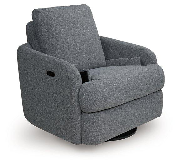 Alainmont Next-Gen Nuvella Swivel Power Recliner - Faith Furniture (Manhattan, KS)