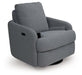 Alainmont Next-Gen Nuvella Swivel Power Recliner - Faith Furniture (Manhattan, KS)
