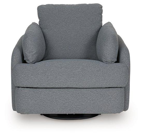 Alainmont Next-Gen Nuvella Swivel Power Recliner - Faith Furniture (Manhattan, KS)