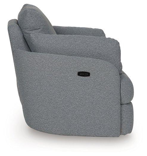 Alainmont Next-Gen Nuvella Swivel Power Recliner - Faith Furniture (Manhattan, KS)