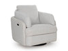 Alainmont Next-Gen Nuvella Swivel Power Recliner - Faith Furniture (Manhattan, KS)
