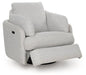 Alainmont Next-Gen Nuvella Swivel Power Recliner - Faith Furniture (Manhattan, KS)