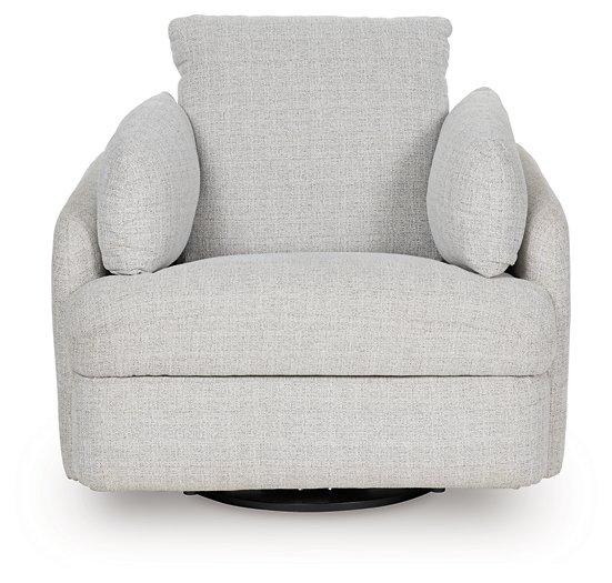 Alainmont Next-Gen Nuvella Swivel Power Recliner - Faith Furniture (Manhattan, KS)