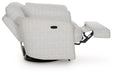 Alainmont Next-Gen Nuvella Swivel Power Recliner - Faith Furniture (Manhattan, KS)