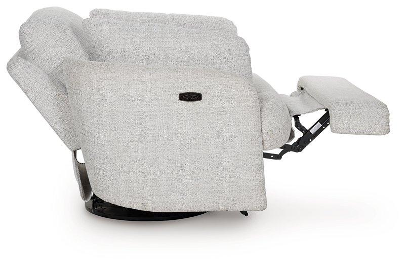 Alainmont Next-Gen Nuvella Swivel Power Recliner - Faith Furniture (Manhattan, KS)