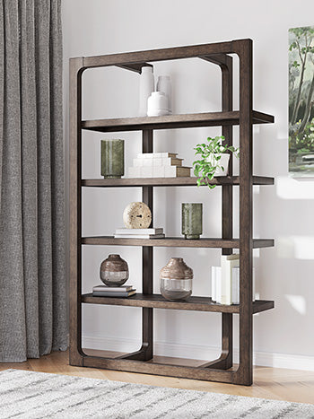 Breckington 76" Bookcase - Faith Furniture (Manhattan, KS)