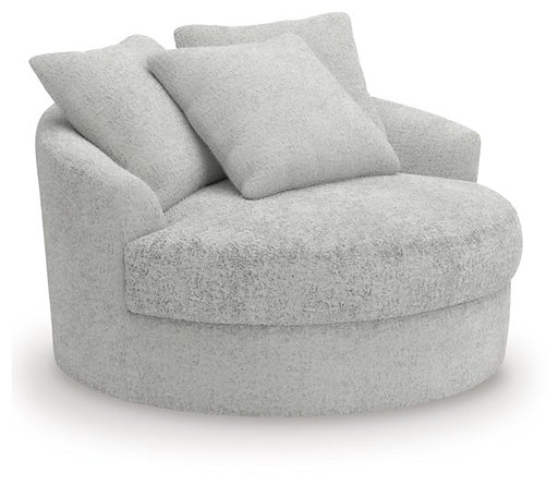 Cuddle Plush Oversized Swivel Accent Chair - Faith Furniture (Manhattan, KS)