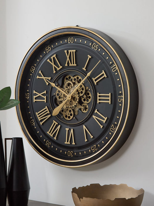 Dairton Wall Clock - Faith Furniture (Manhattan, KS)
