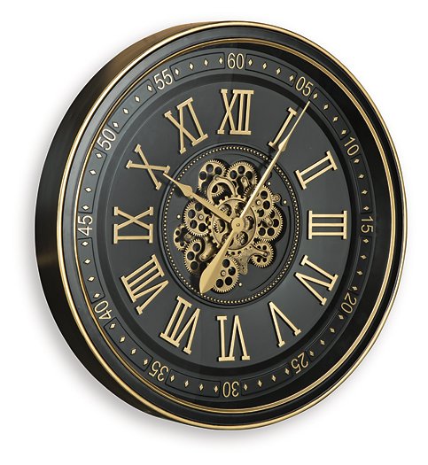 Dairton Wall Clock - Faith Furniture (Manhattan, KS)
