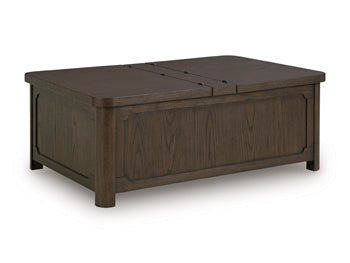 Breckington Coffee Table With Storage - Faith Furniture (Manhattan, KS)