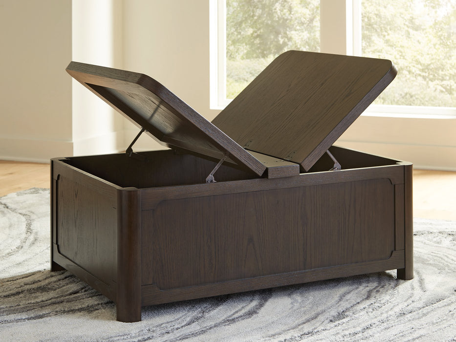 Breckington Coffee Table With Storage - Faith Furniture (Manhattan, KS)
