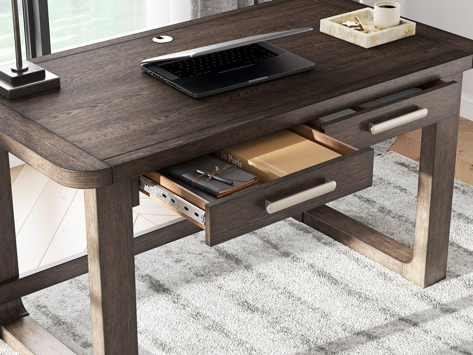 Breckington 56" Home Office Desk - Faith Furniture (Manhattan, KS)
