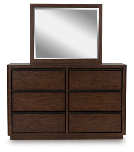 Dilenno Dresser and Mirror - Faith Furniture (Manhattan, KS)
