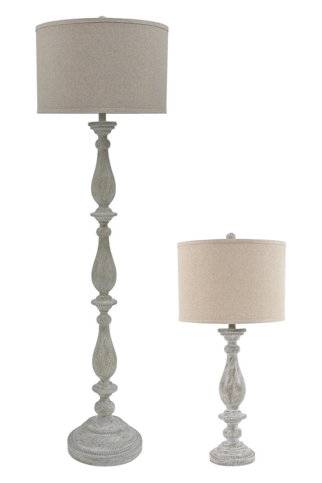 Bernadate Lamp Set - Faith Furniture (Manhattan, KS)