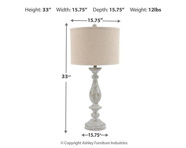 Bernadate Lamp Set - Faith Furniture (Manhattan, KS)