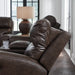 Crossplex Power Reclining Loveseat with Console - Faith Furniture (Manhattan, KS)