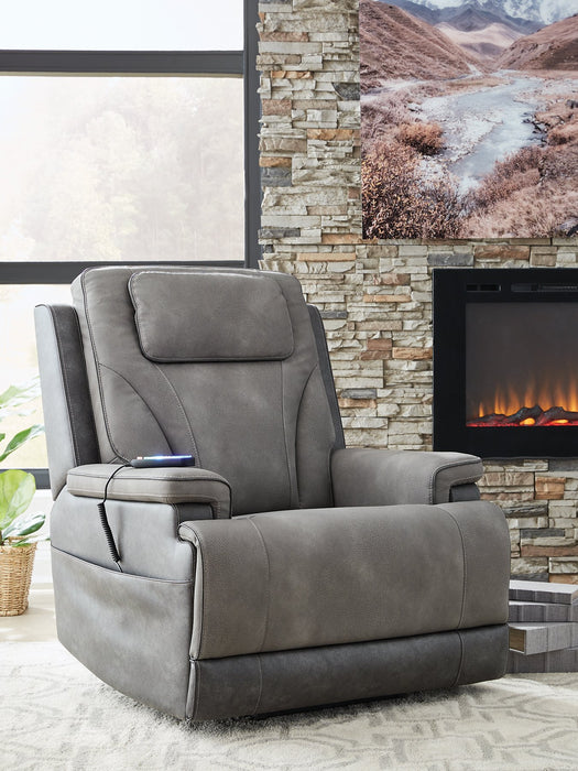 4Z-Peaceful Pause Power Lift Recliner - Faith Furniture (Manhattan, KS)