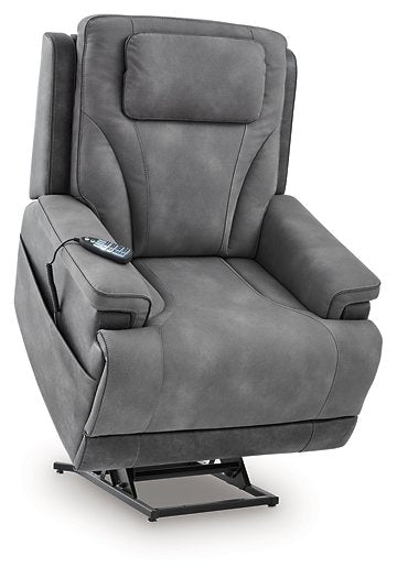 4Z-Peaceful Pause Power Lift Recliner - Faith Furniture (Manhattan, KS)