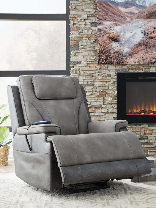 4Z-Peaceful Pause Power Lift Recliner - Faith Furniture (Manhattan, KS)