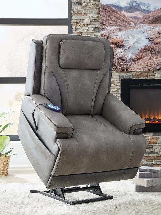 4Z-Peaceful Pause Power Lift Recliner - Faith Furniture (Manhattan, KS)