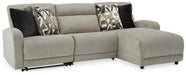 Colleyville Power Reclining Sectional with Chaise - Faith Furniture (Manhattan, KS)