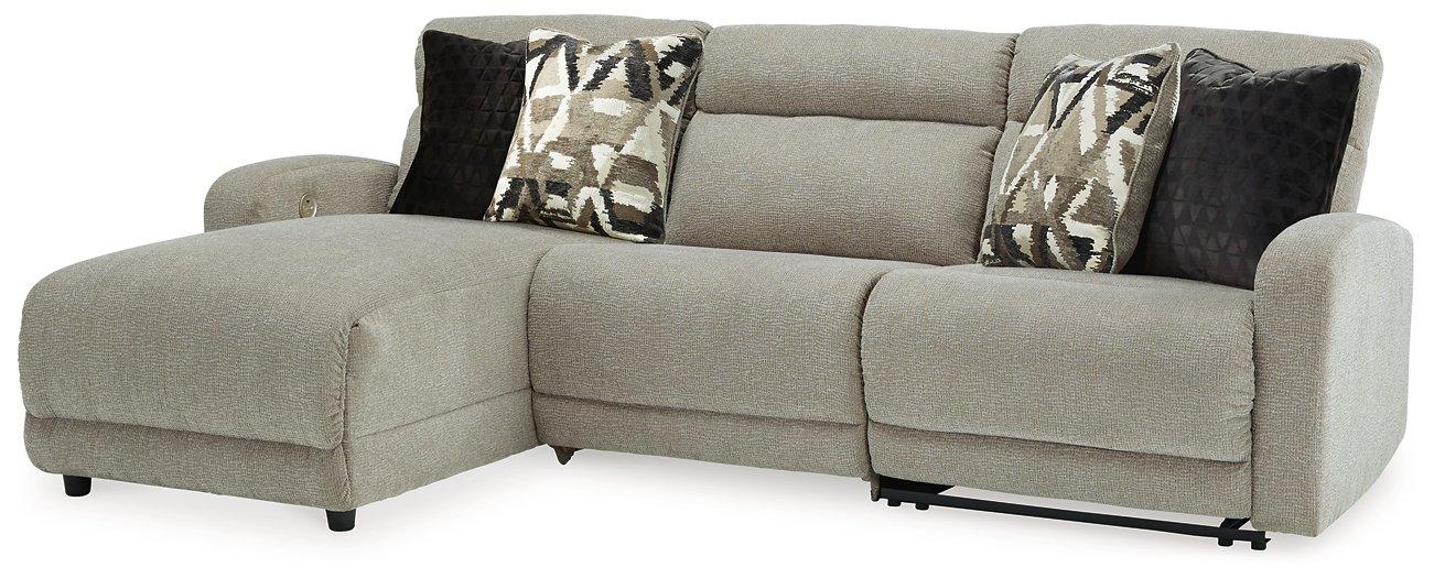 Colleyville Power Reclining Sectional with Chaise - Faith Furniture (Manhattan, KS)