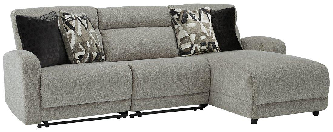 Colleyville Power Reclining Sectional with Chaise - Faith Furniture (Manhattan, KS)