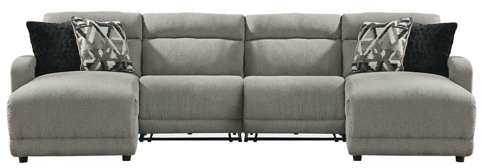 Colleyville Power Reclining Sectional with Chaise - Faith Furniture (Manhattan, KS)